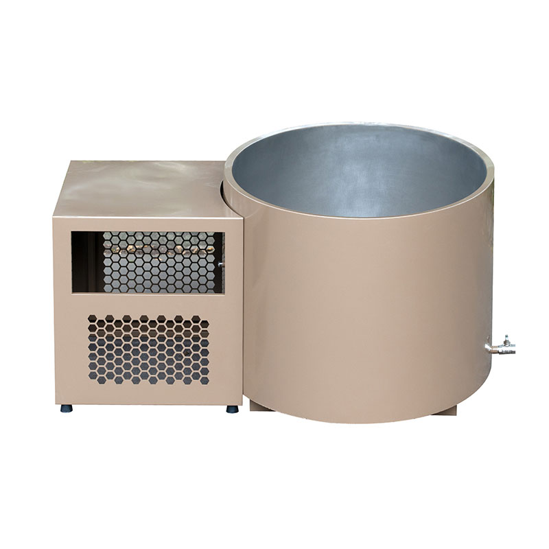 Wanna do zimnego zanurzenia ze stali nierdzewnej 304 w kolorze szampańskiego złota