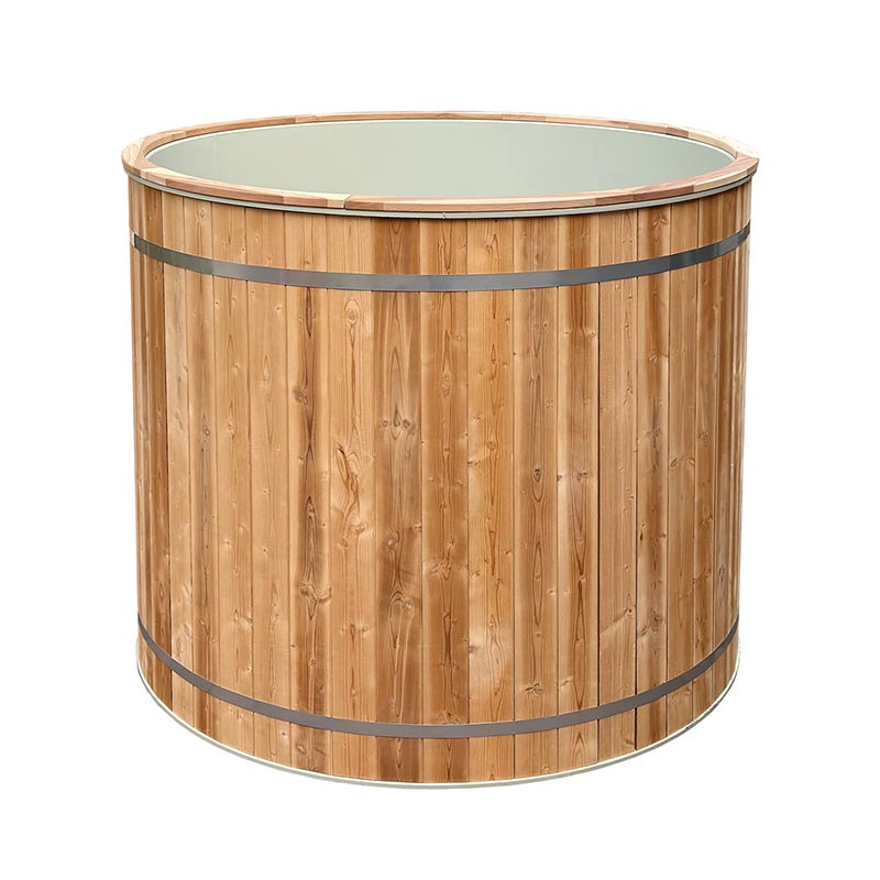 Głęboko zanurzona zimna wanna z wkładką ze stali nierdzewnej 304